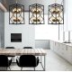 Подвесная люстра Lumina Deco Quadrato LDP 1223-8 BK+MD