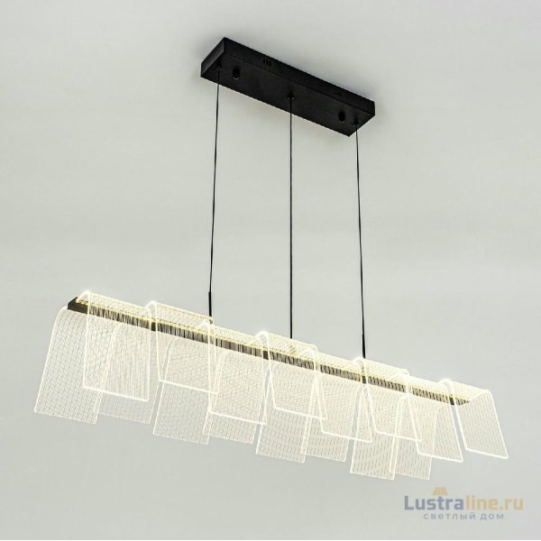 Подвесная люстра LED4U L7709-970 BK
