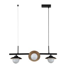 Подвесная люстра Indigo Corazza 10015/4P Black V000281