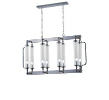 Подвесная люстра Crystal Lux TOMAS SP8 L1000 CHROME Подвесная люстра Crystal Lux TOMAS SP8 L1000 CHROME