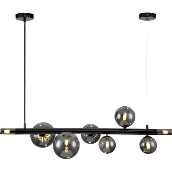 Подвесная люстра Indigo Canto 11026/8PL Black V000240
