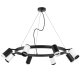 Подвесная люстра Lightstar Rullo (571018+214437-4+214436-4+203437-4+203436-4) LR01837436476