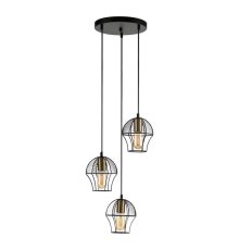 Подвесная люстра Indigo Pallo 10011/3P Black V000187