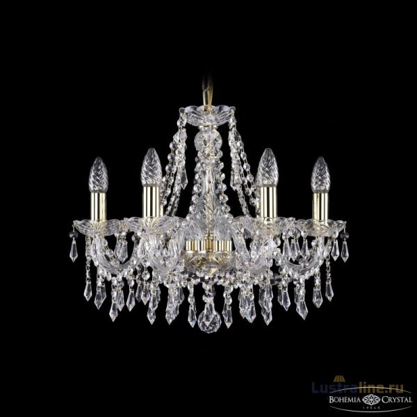 Подвесная люстра Bohemia Ivele Crystal 1403/6/160 G Подвесная люстра Bohemia Ivele Crystal 1403/6/160 G