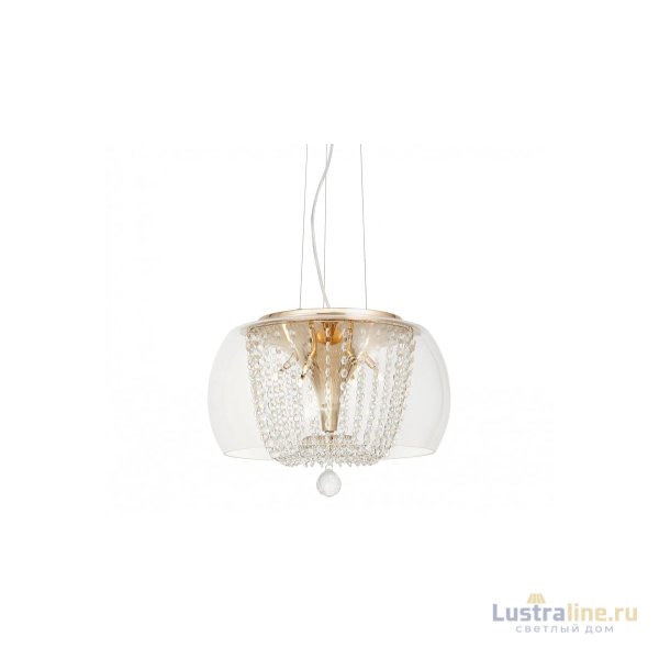 Подвесная люстра Lumina Deco Disposa LDP 7018-400 PR+F.GD