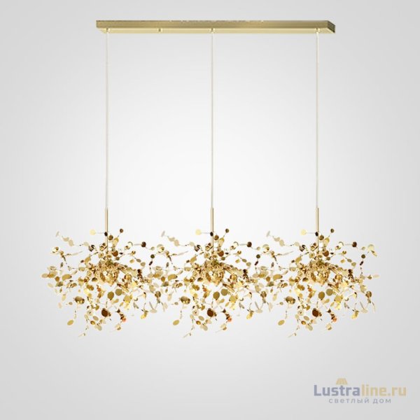Подвесная люстра ImperiumLoft Tezani argent suspension linear 177957-22