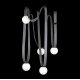 Подвесная люстра Loft IT Picot 10240/5