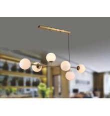Подвесная люстра iLamp Golden 9136P/6 GL-WH