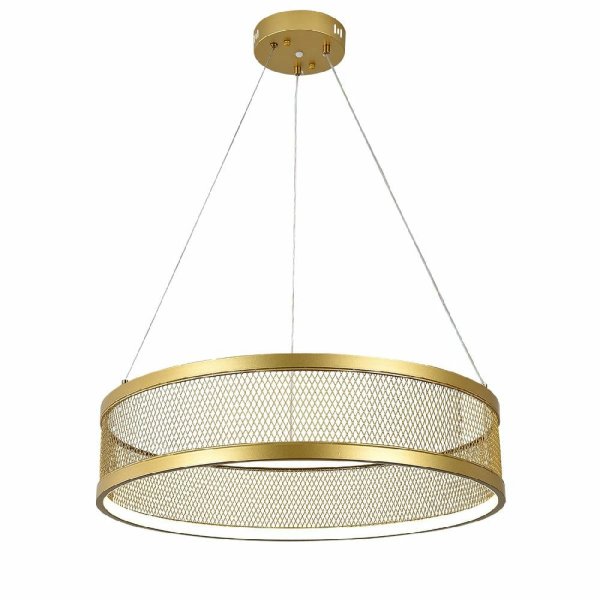 Подвесная люстра Indigo Solido 10022/1P Gold V000112L