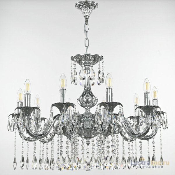 Подвесная люстра Bohemia Ivele Crystal AL79101/10/250 A Ni