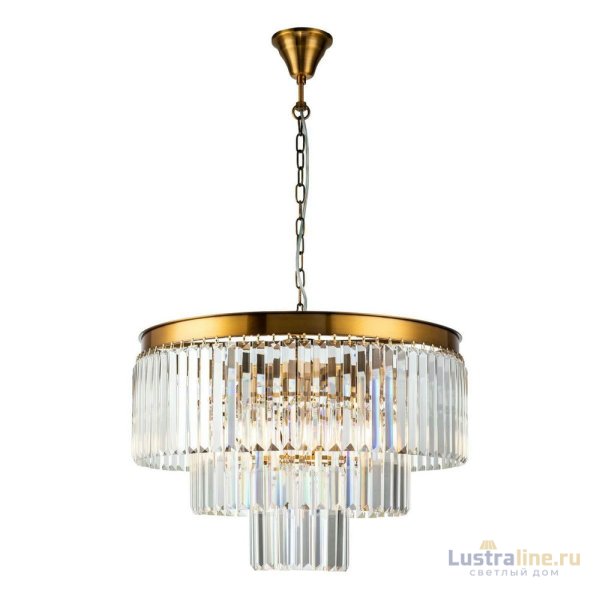 Подвесная люстра iLamp Triumph 7383/8P Brass Подвесная люстра iLamp Triumph 7383/8P Brass