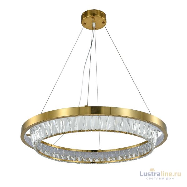 Подвесная люстра Indigo Riva 12045/1P Brass V000102L