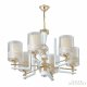 Подвесная люстра Arte Milano Florentia-6087 306087/6 Wh/Gd