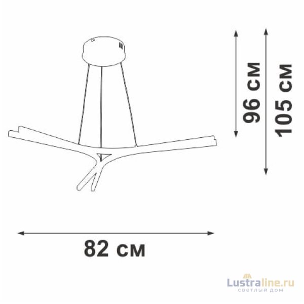 Подвесная люстра Vitaluce V2708-9/3S Подвесная люстра Vitaluce V2708-9/3S