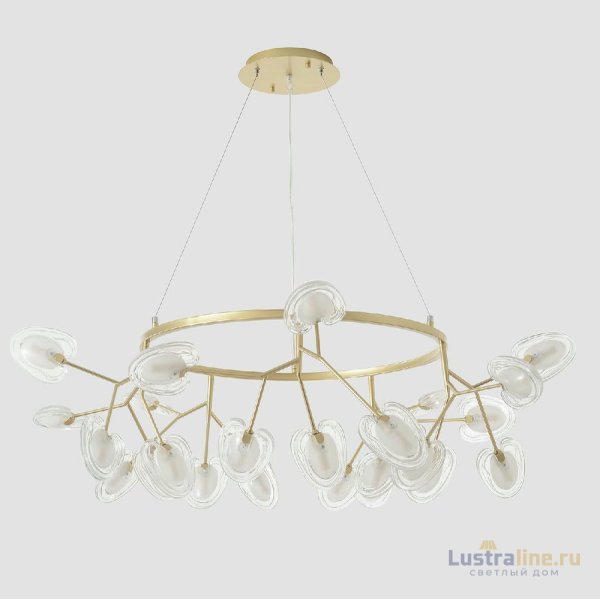 Подвесная люстра Crystal Lux SOLE SP25 GOLD