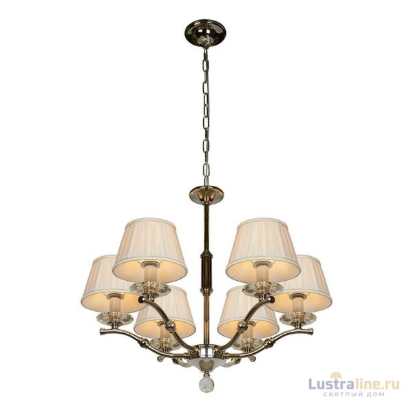 Подвесная люстра iLamp Vivaldi 85125/6 CR Подвесная люстра iLamp Vivaldi 85125/6 CR
