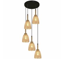 Подвесная люстра Reluce 09011-0.9-05 AMBER