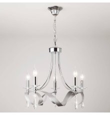 Подвесная люстра Eurosvet Adelia 60064/5 хром