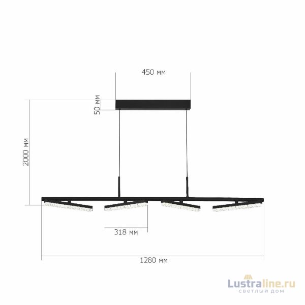 Подвесная люстра ST Luce Euclidics SL1018.403.04