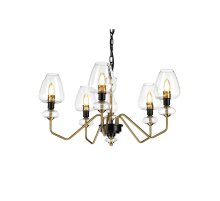 Подвесная люстра Elstead Lighting Armand DL-ARMAND5-AB