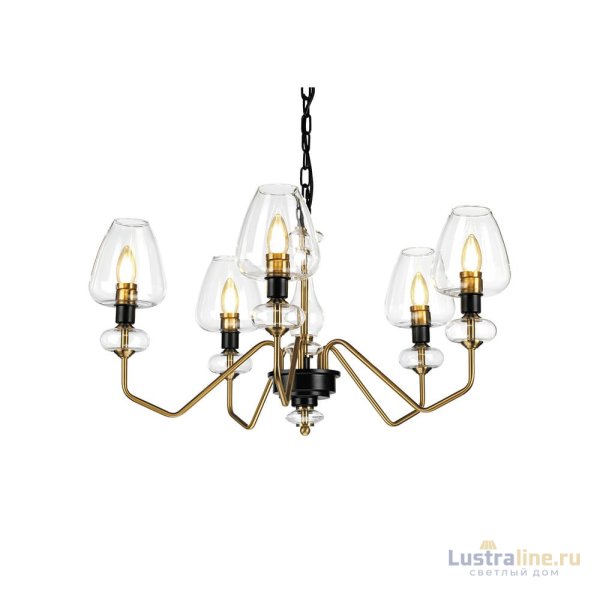 Подвесная люстра Elstead Lighting Armand DL-ARMAND5-AB