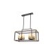 Подвесная люстра Lumina Deco Waldorf LDP 1140-8 BK+MD
