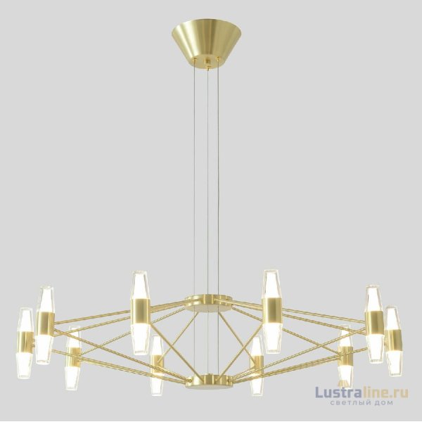 Подвесная люстра Crystal Lux DOROTEA SP10 GOLD