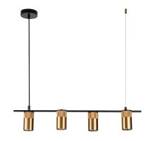 Подвесная люстра Indigo Liberta 11014/4P Gold V000148