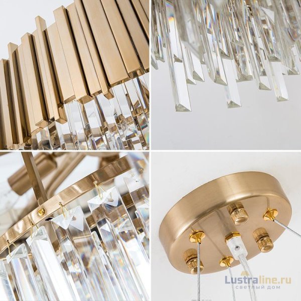 Подвесная люстра DeLight Collection Barclay A006-400 L4 gold Подвесная люстра DeLight Collection Barclay A006-400 L4 gold