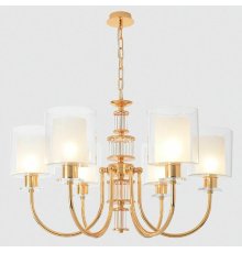 Подвесная люстра Crystal Lux ELENA SP6 GOLD