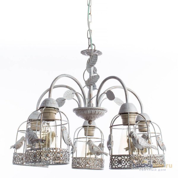 Подвесная люстра Arte Lamp Cincia A5090LM-5WG Подвесная люстра Arte Lamp Cincia A5090LM-5WG