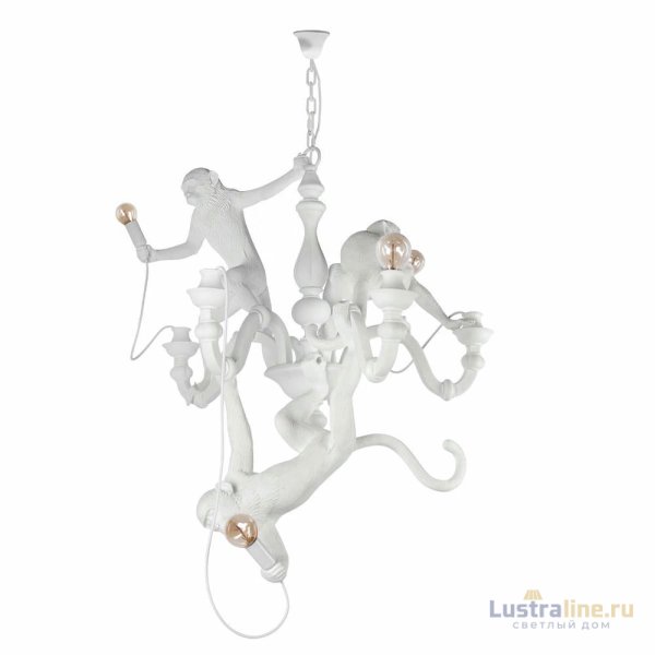 Подвесная люстра Loft IT Monkey 10314 White