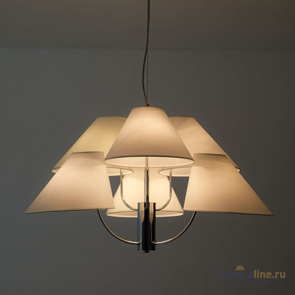Подвесная люстра Arte Lamp Rondo A4086LM-6CC Подвесная люстра Arte Lamp Rondo A4086LM-6CC