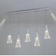 Подвесная люстра LED4U L7105-7 WТ