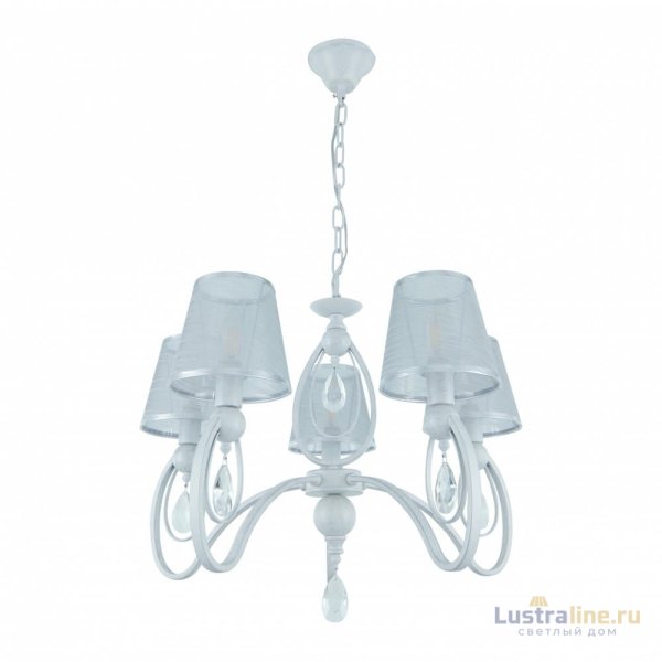 Подвесная люстра Arte Milano 347203/5 WT+SL Подвесная люстра Arte Milano 347203/5 WT+SL