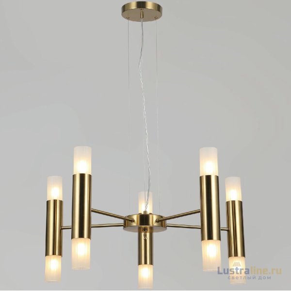 Подвесная люстра Illumico IL0314-10P-79 BRASS Подвесная люстра Illumico IL0314-10P-79 BRASS