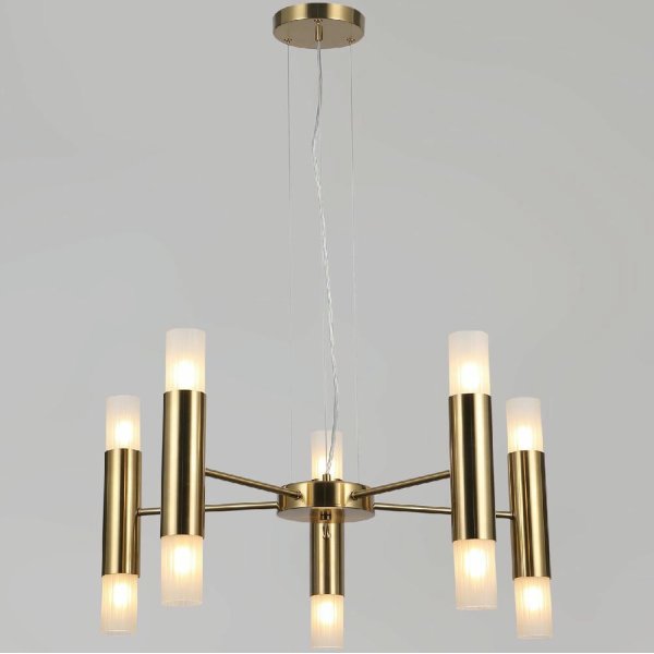 Подвесная люстра Illumico IL0314-10P-79 BRASS