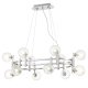 Подвесная люстра Crystal Lux LUXURY SP12L CHROME