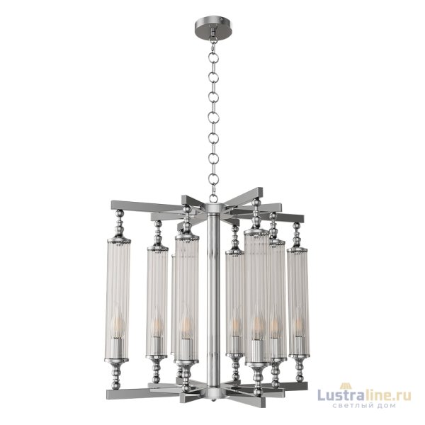 Подвесная люстра Crystal Lux TOMAS SP8 D650 CHROME Подвесная люстра Crystal Lux TOMAS SP8 D650 CHROME