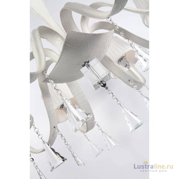 Подвесная люстра Lucia Tucci Pelle Bianca 119.5