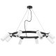 Подвесная люстра Lightstar Rullo (571018+214436-4+214486-4+202430-8) LR0183648640