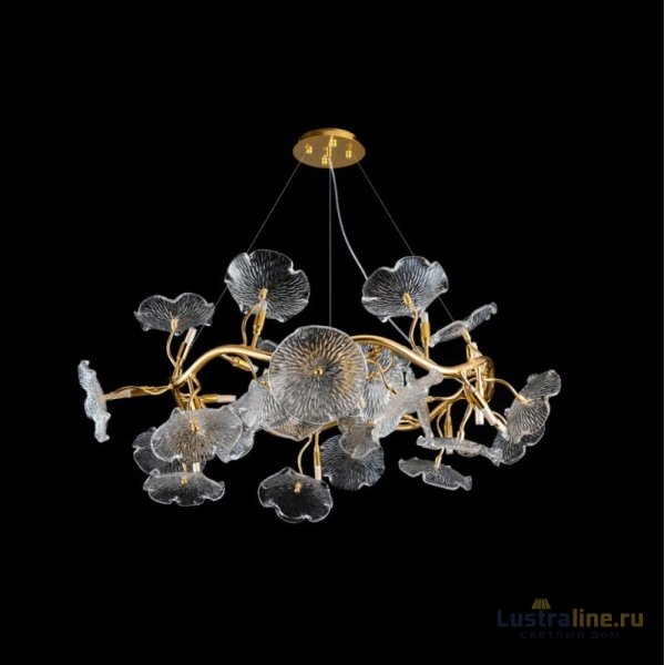 Подвесная люстра iLamp Savage 9070-D800 GD Подвесная люстра iLamp Savage 9070-D800 GD