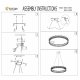 Подвесная люстра Kink Light Лаура 08243,12A