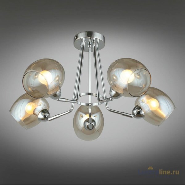 Подвесная люстра Omnilux Tesero OML-27307-05 Подвесная люстра Omnilux Tesero OML-27307-05