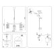 Подвесная люстра Ambrella Light High Light Heigh Light LH56033