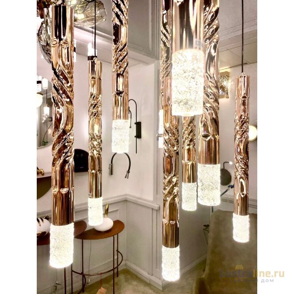 Подвесная люстра Delight Collection OM2365-F10 gold
