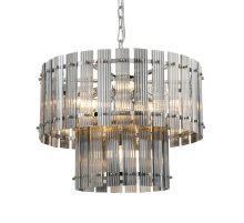 Подвесная люстра Delight Collection Ruby KG1112P-7 chrome/smoky