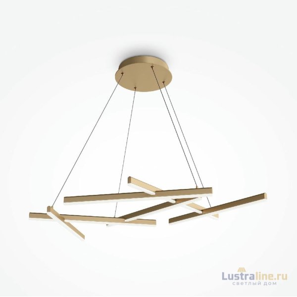 Подвесная люстра Maytoni Line MOD016PL-L80GK