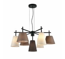 Подвесная люстра Indigo Abbinare 13032/7P Black V000534