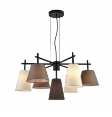 Подвесная люстра Indigo Abbinare 13032/7P Black V000534